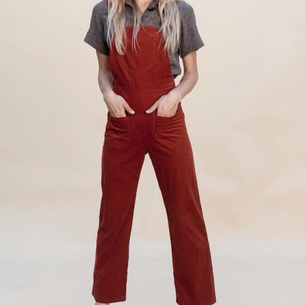 Lykke Wullf cord overalls